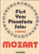 First Year Mozart piano