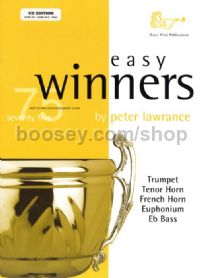 Easy Winners for Eb/F Treble Clef Brass Instruments (Book and CD)