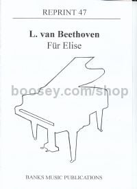 Fur Elise Reprint 47 Piano    