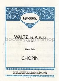 Waltz Op. 69 No.1 Ab Piano 