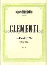 Sonatinas (6) Op. 36 Piano Solo (Ruthardt Edition)