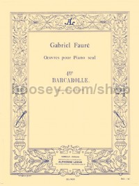 Barcarolle No.4 Op. 44 for piano