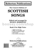 Scottish Songs, Book 2 for high voice & piano