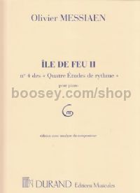 Île de Feu II (4 Études de rythme, No. 4) - piano