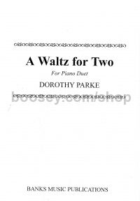 Waltz For Two piano duet