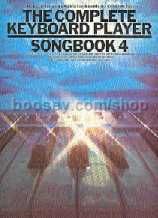 Complete Keyboard Player Songbook 4 (Complete Keyboard Player series)