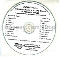 Contemporary solos in pop jazz styles CD