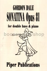 Sonatina Op. 81 For Double Bass & Piano 