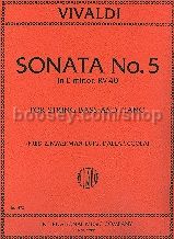 Sonata No5 Emin Double Bass 