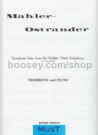 Symphony No.3 in D minor - solo trombone part