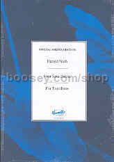 Four Solo Pieces for Trombone and Piano (treble/bass clef)