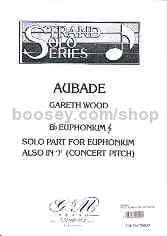 Aubade for Bb Euphonium (Treble Clef)