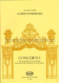 Concerto For Trombone Trbn/Piano Z5143