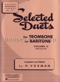 Selected Duets Trombone Book 2 2 Tbn