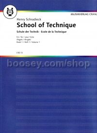 School Of Viola Technique Book 1