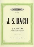 Sonatas (3) Bwv1027-1029 Va/Piano
