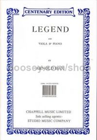 Legend for viola & piano
