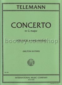 Concerto in G for Viola & Piano
