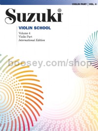Suzuki Violin School, Vol. 4 (Violin Part) (Revised)