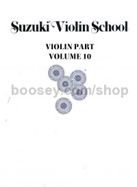 Suzuki Violin School vol.10 Violin Part 