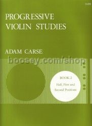 Progressive Violin Studies, Book 2