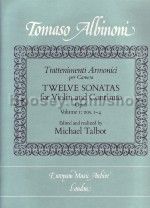 12 Sonatas Violin Op. 6 vol.1