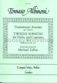 12 Violin Sonatas Op. 6 Book 2