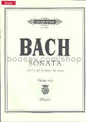 Sonata No.3 in C BWV 1005 