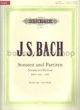 6 Solo Sonatas and Partitas BWV 1001-1006