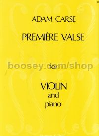 Premiere Valse: violin & piano