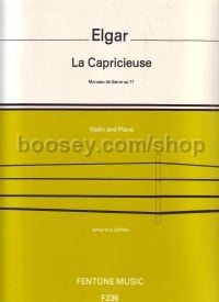 La Capricieuse (Morceau de Genre Op 17) violin & piano