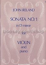 Sonata No1: violin & piano