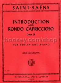 Introduction & Rondo Capriccioso Op. 28