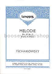 Melodie Op. 42 No.3 violin