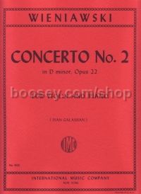 Concerto No.2 in D minor Op. 22 (Violin & Piano)