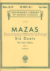 Duets Book 1 Op. 39 violin