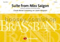 Suite from Miss Saigon - brass band (score)