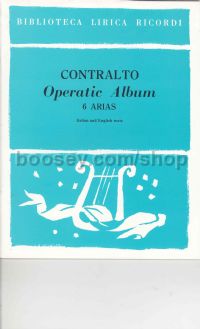 Operatic Arias (Alto & Piano)