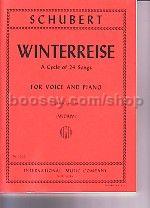 Winterreise Op. 89 Medium Voice
