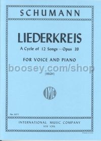 Liederkreis Op 39 (German/English) high voice