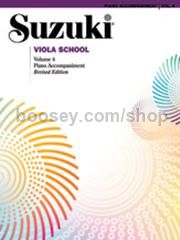 Suzuki Viola School Vol.4 Piano Accompaniment