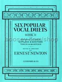 6 Popular Vocal Duets Book 2 (soprano & tenor, soprano & baritone, tenor & baritone)