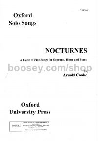 Nocturnes (5 Songs) sop/ten/hn/pf