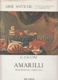 Amarilli (Medium Voice & Piano)