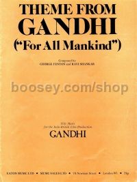 Gandhi (For All Mankind) film theme