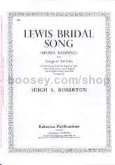 Lewis Bridal Song (Mairis Wedding)