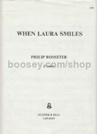 When Laura Smiles (key: F)