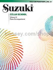Suzuki Cello School Vol.10 Cello & Piano