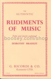 Rudiments of Music (Book)