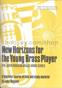 New Horizons For Young Brass Player Piano Acc(t/b)
